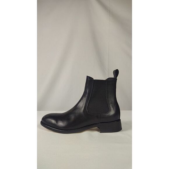 Quince Shoes - Quince Essential Leather Dress Chelsea Boot Black Shoes 7